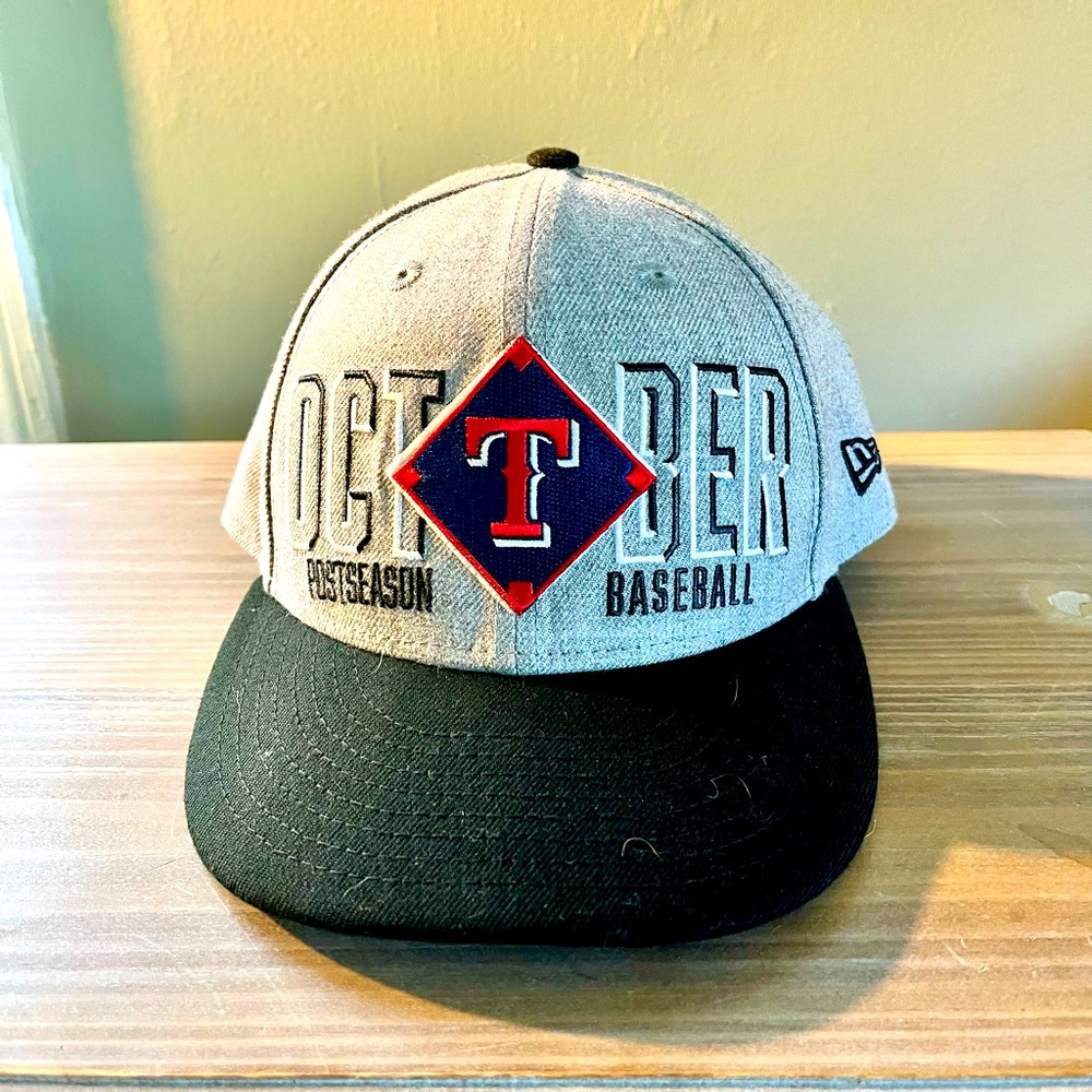 Texas Rangers 2023 post season hat. Sold out everywhere.